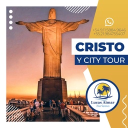 CRISTO REDENTOR + CITY TOUR
